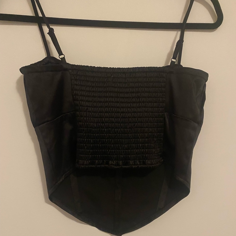 Glassons black corset top - Picture 2 of 2